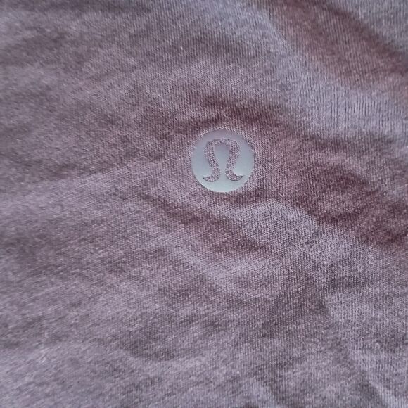 Lululemon Back In Action Top Shirt Womens 12 Blue Long Sleeve - Picture 3 of 3